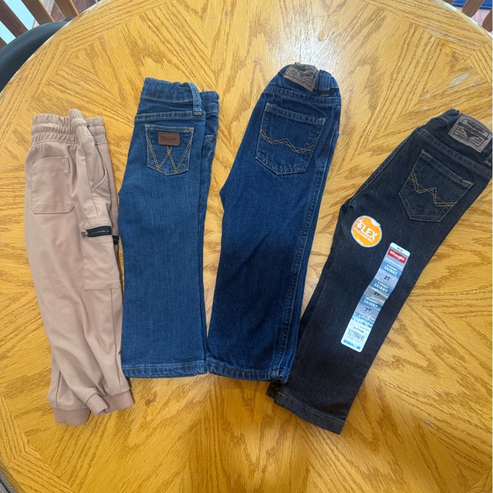 Wrangler Jeans and Sweats